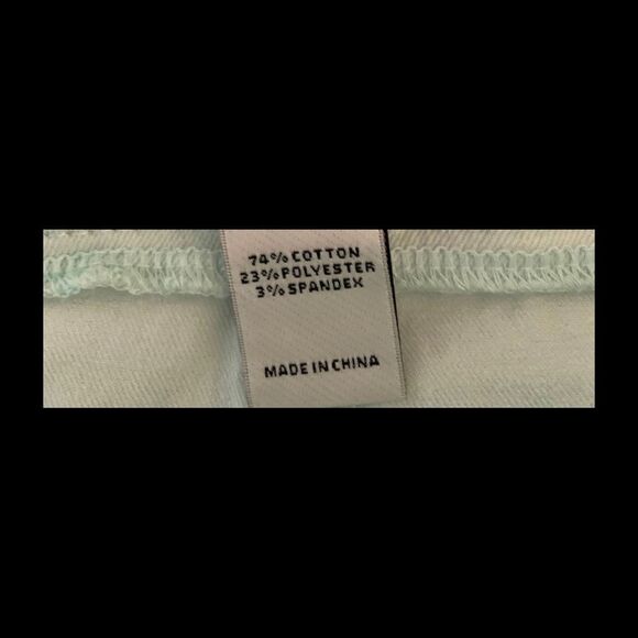 Gemma + Jane Soft Mint Tie Dye Bell Bottom Jeans - Picture 9 of 9